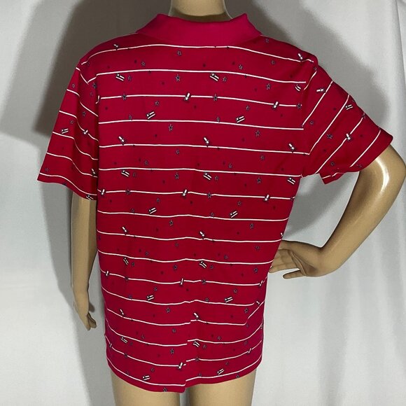 Croft & Barrow Red Polo Shirt Size XL - Picture 3 of 6